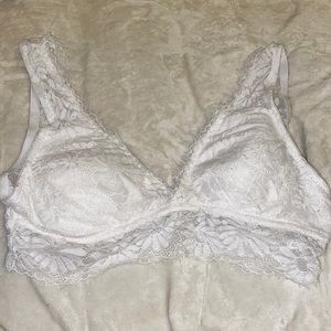 Medium white bralette